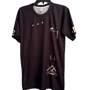 GARMENT‎ ONE- Clothing. Barber Shop Classic T-Shirt, Barber Cutting Shirt. S.